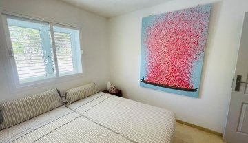 Resa Estates Ibiza for sale Roca Llisa sea views bedroom.jpeg